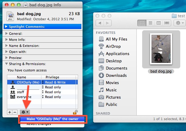 find the file names for applications in mac os x